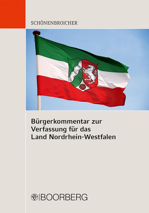 Actual product image Bürgerkommentar zur Verfassung für das Land Nordrhein-Westfalen (German, Klaus Schönenbroicher, 2024)