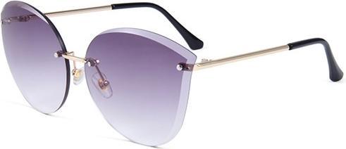 Produktbild Bekos Stylische Damen Sonnenbrille mit grau getönten Gläser
