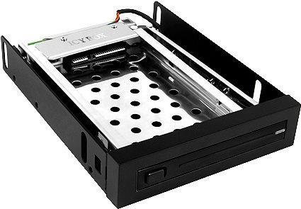Produktbild Icy Box IB-2216StS SATA Wechselrahmen fuer 6,3cm 2.5Z HDDs SSDs in 3.5Z Schacht Hot-Easy-Swap Alu Kunssto...