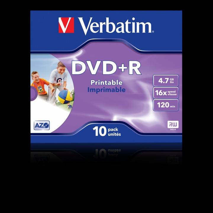 Actual product image Verbatim Dvd+R (10 x)