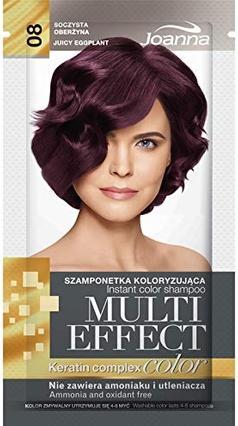 Produktbild Joanna Multi Effect Coloring Tint 08 Juicy Aubergine 35g (Saftige Aubergine)