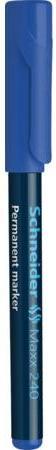 Produktbild Schneider Permanentmarker Maxx 240 Strichstärke: 1-2 mm Schreibfarbe: blau (Blau, 2 mm, 10 x)