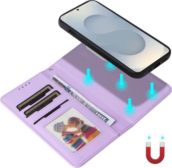 Immagine prodotto Cover-Discount Galaxy S25 Edge - Teilbare Brieftasche 2-in-1 Handyhülle (Samsung Galaxy S25 Edge)