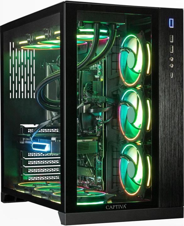 Produktbild Captiva R89-722 (AMD Ryzen 7 9800X3D, 32 GB, 2000 GB, GeForce RTX 5070 Ti)