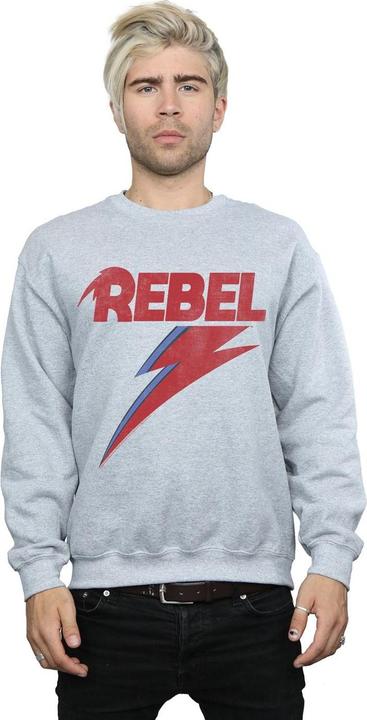 Image du produit David Bowie - Sweat DISTRESSED REBEL - Homme (3XL)