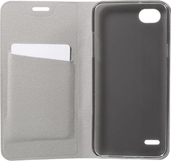 Produktbild MU Classic Leder Hülle mit eingenähtem Stahlblatt (LG Q6, LG Q6+)