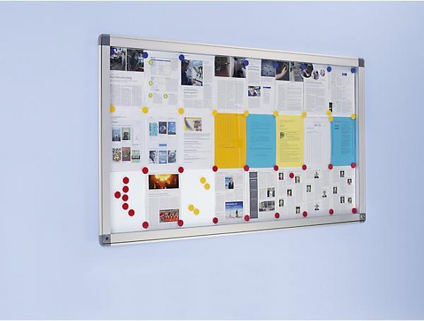 Actual product image kaiserkraft Showcase RECTO XL (Magnet board, 137 x 101 cm)