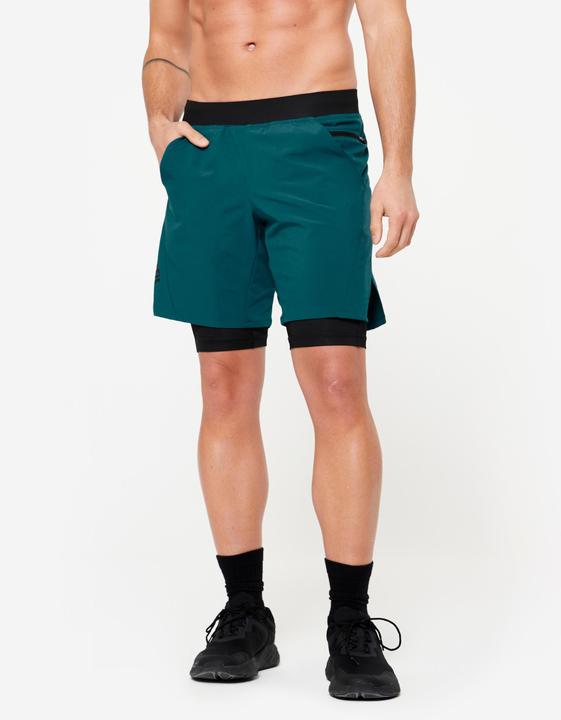 Image du produit Domyos Short 2-en-1 homme respirant - turquoise (XXL)