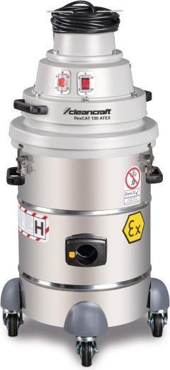 Actual product image Cleancraft Industrial hoover flexCAT 130 ATEX Large hoover for use in potentially explosive atmospheres (Wet dry vacuum cleaner)