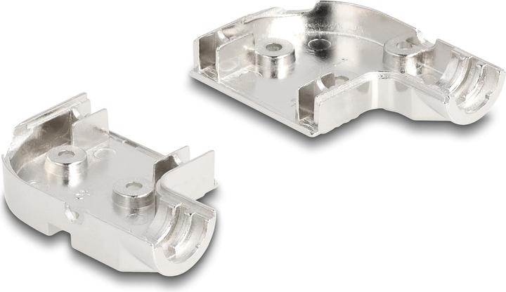 Image du produit Delock Boîtier D-Sub pour connecteur 9 broches mâle / femelle à angle de 90
