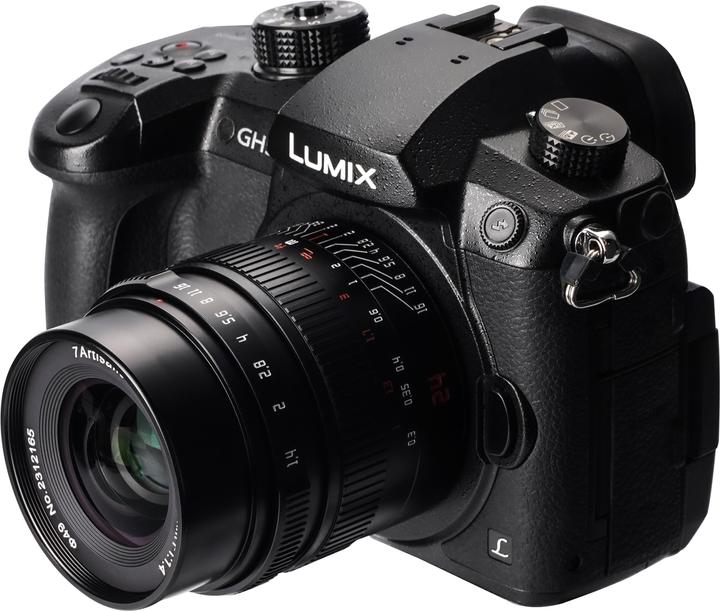 Actual product image 7artisans 24mm f/1.4 for MFT (Micro Four Thirds)