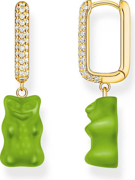 Actual product image Thomas Sabo Creole (750 yellow gold gilding, 925 sterling silver)