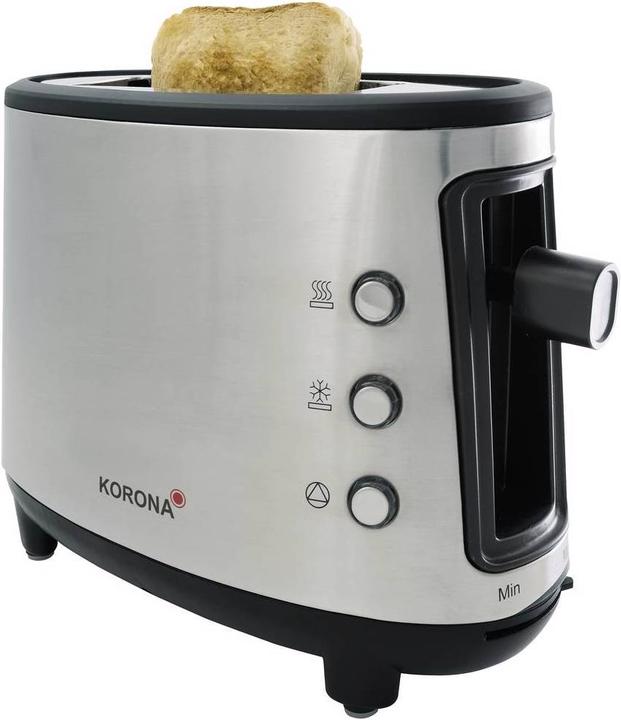 Korona Single-Toaster, edelstahl