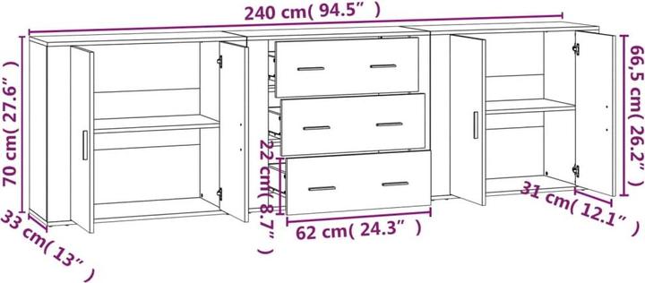 Immagine prodotto VidaXL Berkley (240 x 70 cm)