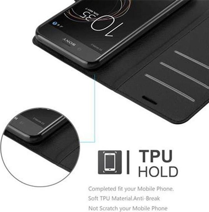 Actual product image Cadorabo Book with stand function cover (Sony Xperia XZ)