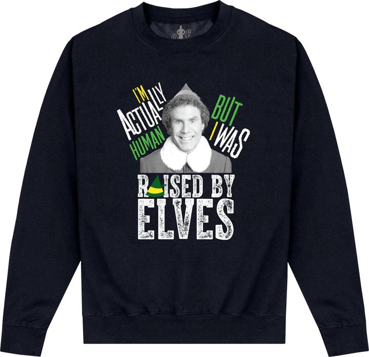 Elf Im Actually Human Sweatshirt (L)