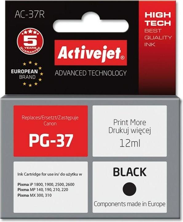 Produktbild Activejet AC-37 premium version - 12 ml - mit hoher Kapazität (BK)