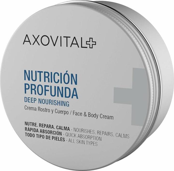 Actual product image Axovital Nutrición Profunda Crema Cara y Rostro 150 ml (Body cream, 150 ml)