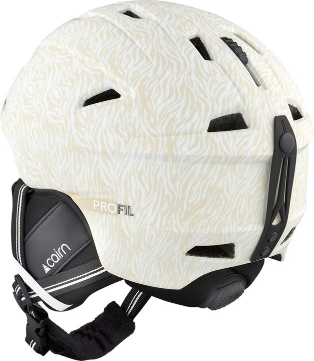 Actual product image Cairn Ski Helmet Profile Warm Grey White (61 - 62 cm)