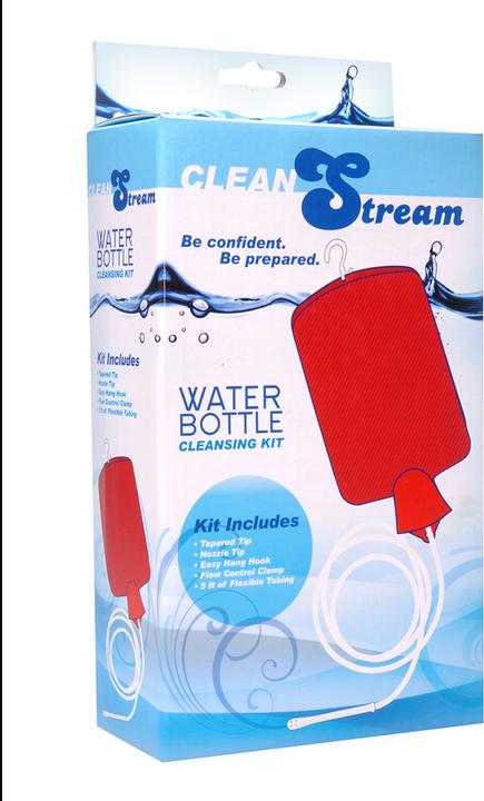 Produktbild XR Brands Water Bottle Douche Kit - Red