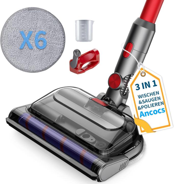 Produktbild Ancocs Staubsauger Wischaufsatz, 2-in-1 Saugen & Wischen