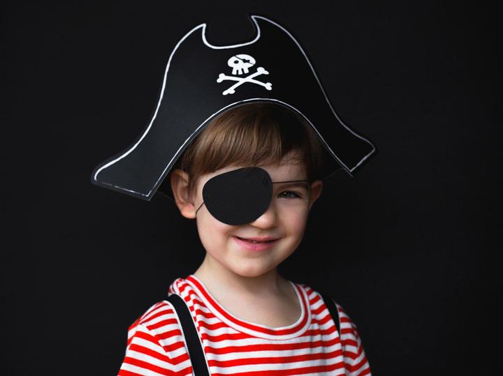 Image du produit Partydeco Chapeau de pirate et cache-oeil