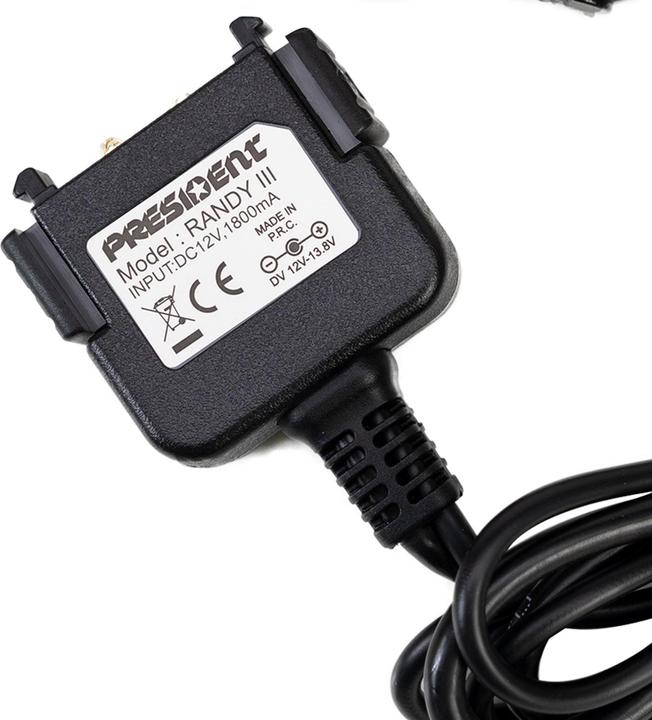 Image du produit President Adaptateur pour alimentation 12 V et antenne externe pour la radio RANDY III