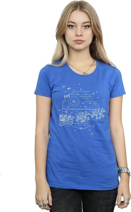Produktbild Star Wars Death Star Sleigh TShirt (L)