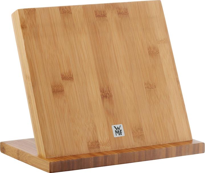 WMF Messerblock ohne Messer unbestückt Holz Buchenholz leer magnetisch