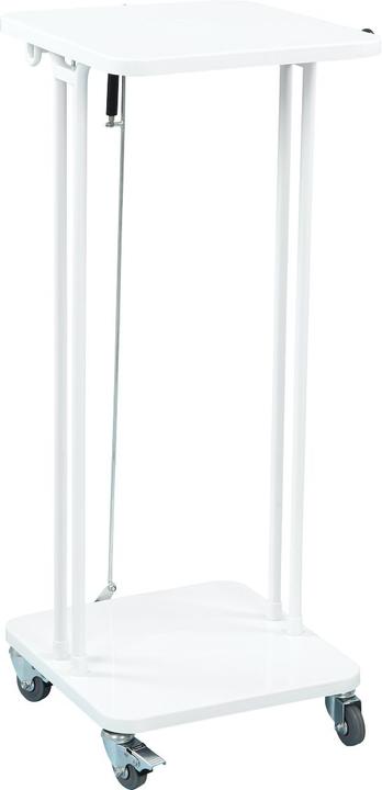 Produktbild ReinigungsBerater mobiler Abfallsackständer Saekko Boy mit Deckel 60 L Weiss Deckel mit Softschliessmechanik (40 l)