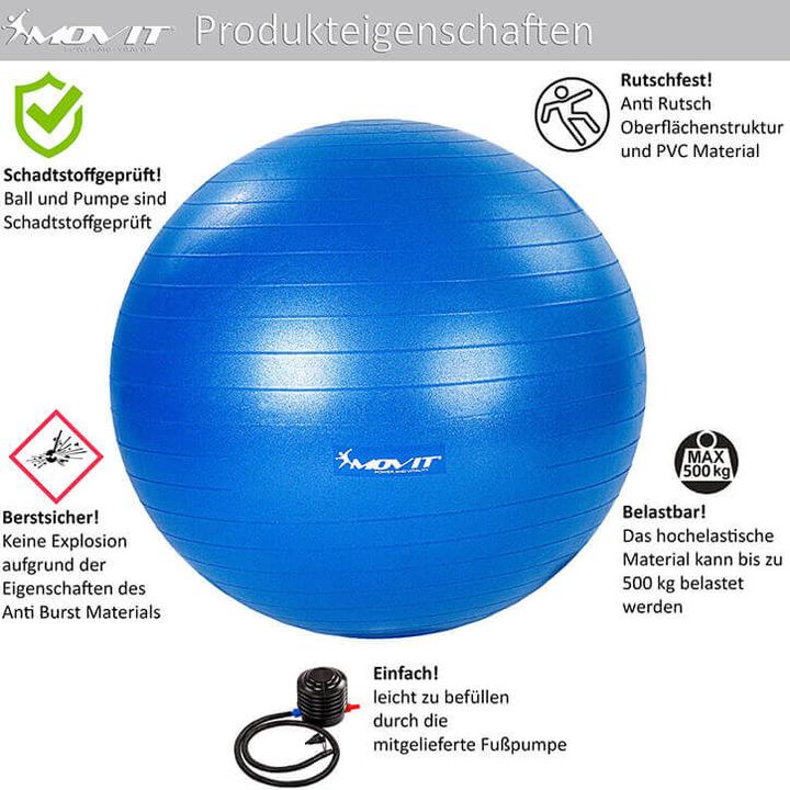 Produktbild Maxstore Gymnastikball (65 cm)