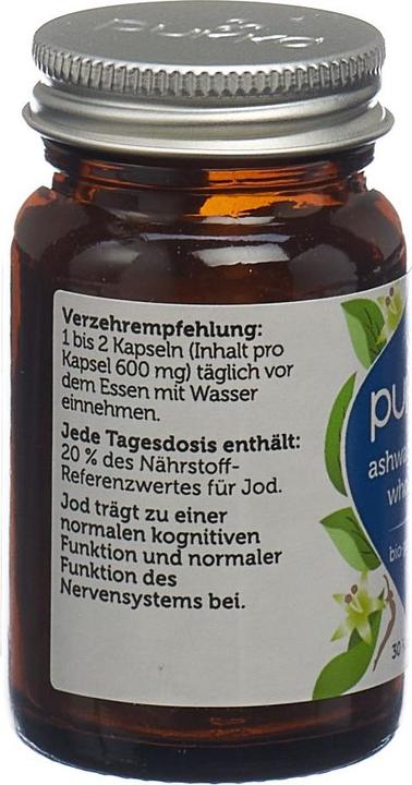Actual product image Pukka Ashwagandha Wholistic Kapsel NEM Bio (30 Piece, Capsules, 114 g)