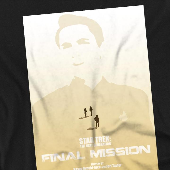 Actual product image Mens The Next Generation Season 4 Episode 9 T-Shirt (4XL)
