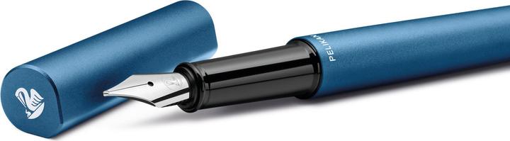 Actual product image Pelikan Fountain pen Ineo Elements P6 1 ST in FS petrol blue (Petrol - Blue, 1 x)