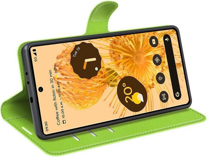 Produktbild Cover-Discount Google Pixel 7 Pro - Leder Etui Hülle grün (Google Pixel 7 Pro)