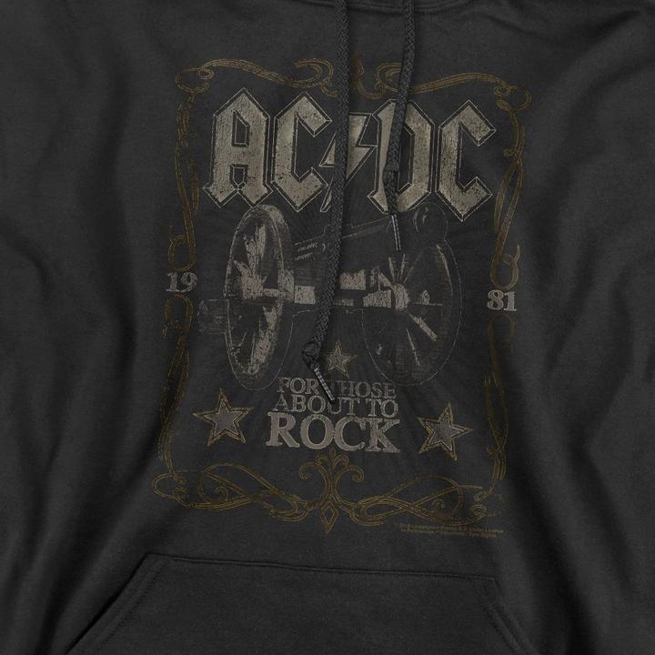 Image du produit AC/DC - Sweat à capuche ROCK LABEL - Homme (M)