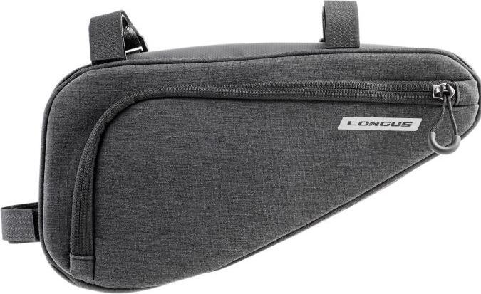 Longus Frame bag GRANITE 1.0L Grey (1 l, Frame bag)
