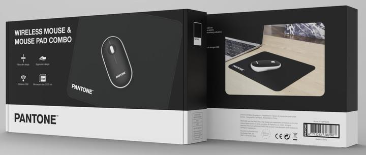 Produktbild Celly Pantone PT-MP002B Kabellose optische Maus, Schwarz (Kabellos)