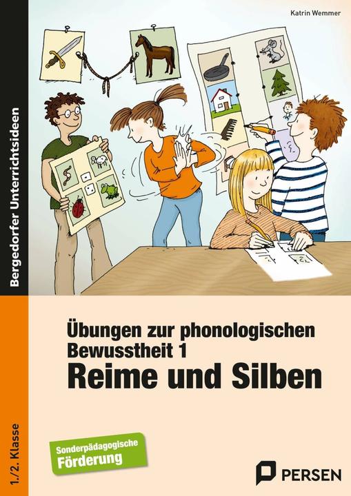 Image du produit Übungen zur phonologischen Bewusstheit 1. Reime und Silben (Allemand, Katrin Wemmer, 2024)