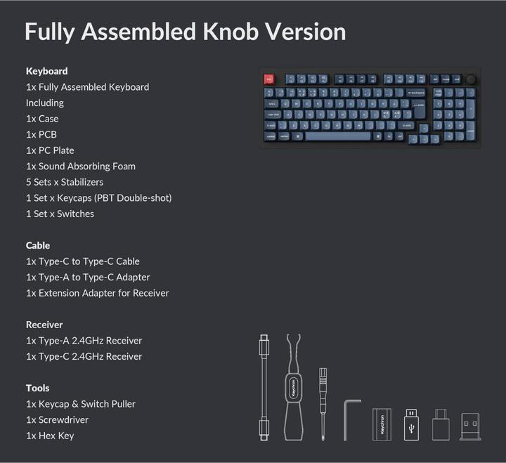 Immagine prodotto Keychron V5 Max (CH, Cablato)