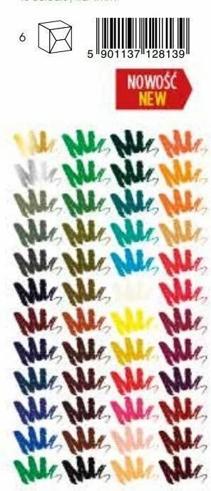 Actual product image Astra Hexagonal pins 48 colours (48 colours, 48 x)