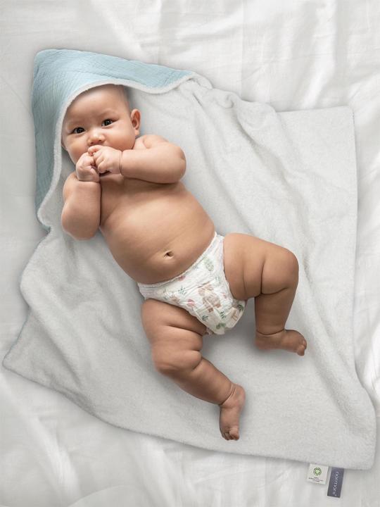 Image du produit Aspero 2x Baby Musselin Wickeltücher aus Bio-Baumwolle