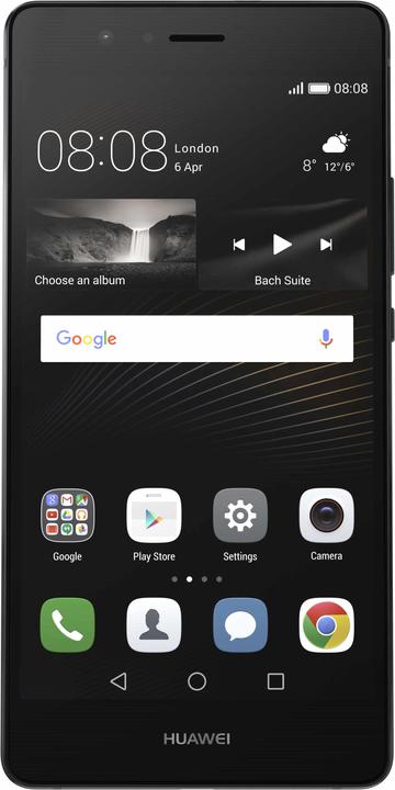 Huawei P9 Lite (16 GB, Black, 5.20", Single SIM, 13 Mpx, 4G)