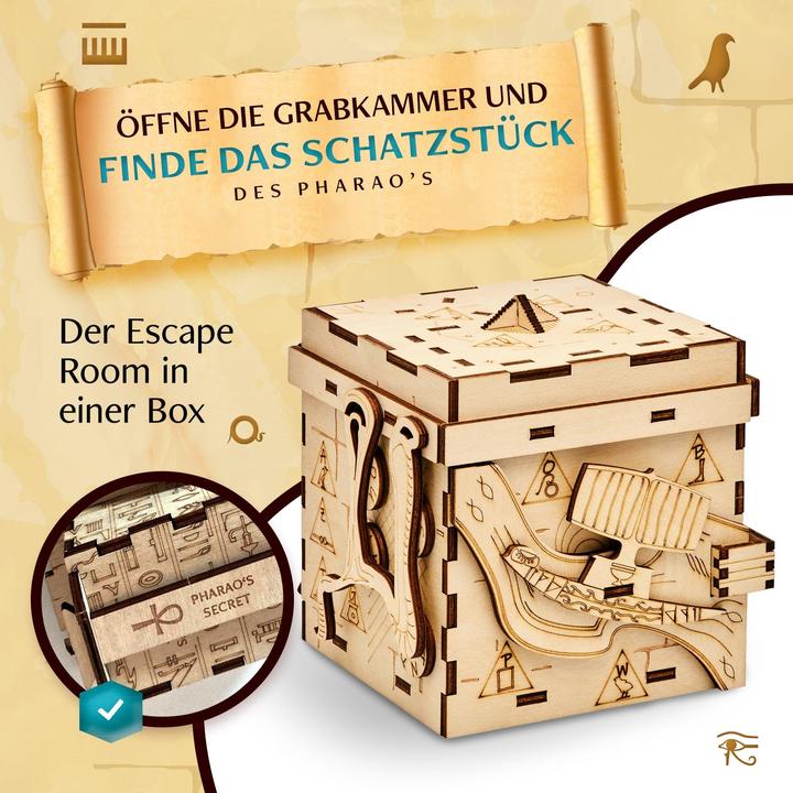 Produktbild Inscape Pharao's Secret - Rätselbox (Deutsch, Französisch, Italienisch, Englisch)