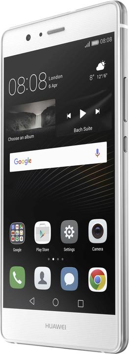 Immagine prodotto Huawei P9 Lite (16 GB, Bianco, 5.20", Doppia SIM Ibrida, 13 Mpx, 4G)