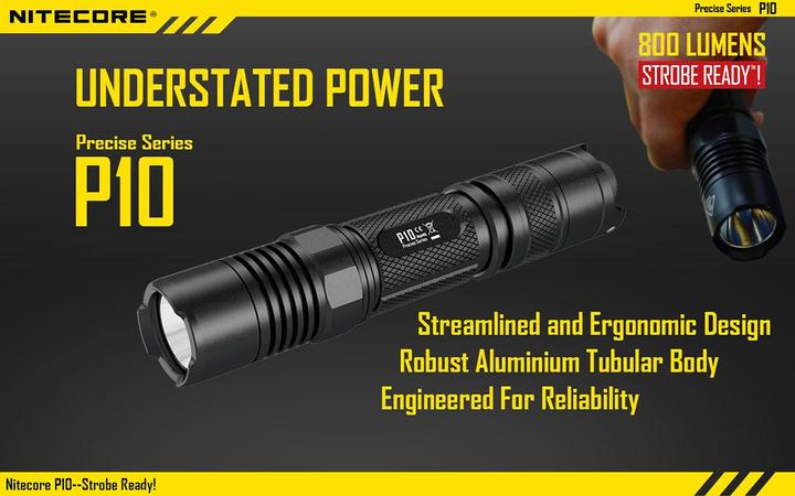 Actual product image Nitecore P10 (13.40 cm, 800 lm)