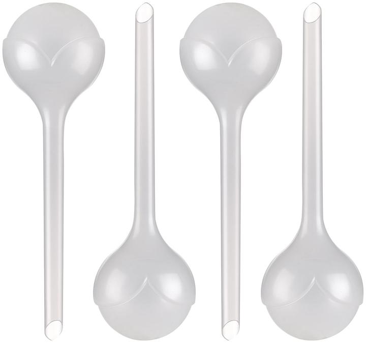 Actual product image Royal Gardineer Set of 4 watering free watering balls, plastic, transparent, Ø 8.5 cm (Irrigation balls)