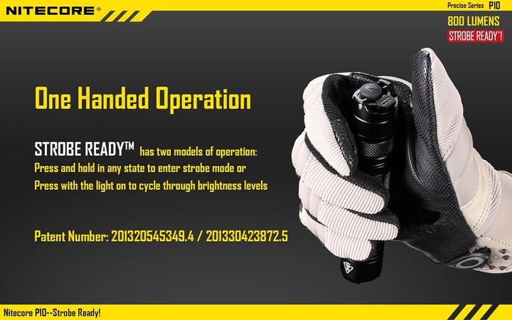 Actual product image Nitecore P10 (13.40 cm, 800 lm)