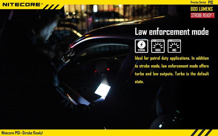 Actual product image Nitecore P10 (13.40 cm, 800 lm)