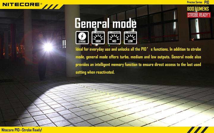 Actual product image Nitecore P10 (13.40 cm, 800 lm)